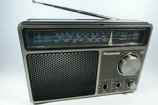 Old Vintage Panasonic Rf - 1103 Dlbe Portable Radio