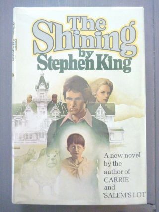 The Shining By Stephen King 1977 1st Edition Bce Hc W/ Jacket Horror Novel V29