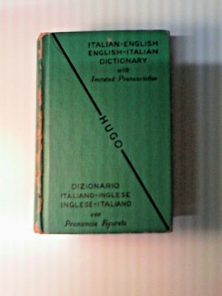 Vintage Hogo Italian - English Dictionary