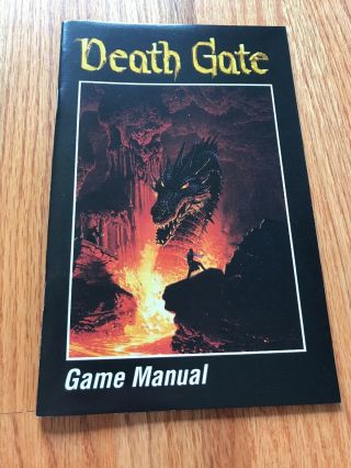 VTG 1994 DEATH GATE Big Box PC Computer Game CD - Rom by Legend. 6