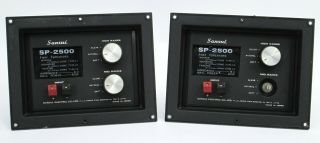 Crossover Control Panels For Sansui Sp - 2500 3 - Way Speakers
