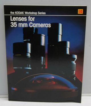 Kodak Workshop Lenses For 35mm Cameras Kw - 18 1984 1441757 Book - Bk2