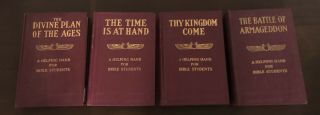 Studies In The Scriptures - Winged Globe Edition - Volumes 1 - 4