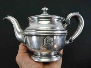 Vintage Gorham Hotel Silver Soldered Teapot 8oz
