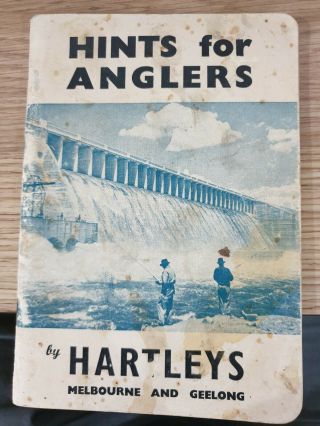 Hints For Anglers By Hartleys – Blue ?1960 Sc