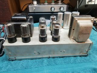 Knight Model 514 Mono Vacuum Tube Amplifier with Tubes - 2
