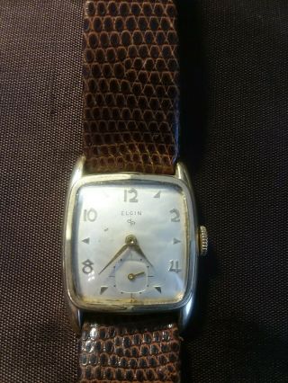 Elgin Vintage Wrist Watch For Men