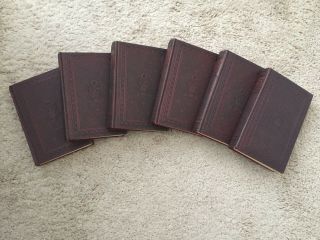 History Of The United States 6 - Volume Book Set E Benjamin Andrews 1922 Leather