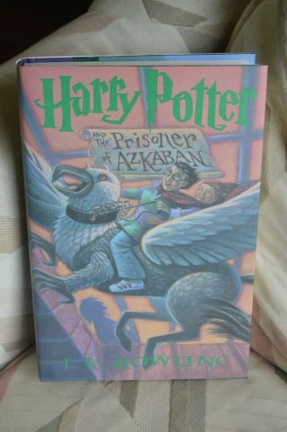 Harry Potter And The Prisoner Of Azkaban Us First Edition J.  K Rowling,