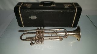 Vintage King Cleveland 600 Trumpet W/ Conn Mouthpiece,  Case