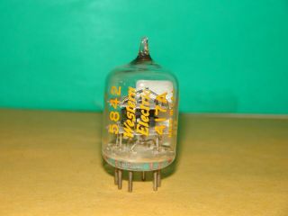 1953 Western Electric 417a 5842 Vacuum Tube Very Strong