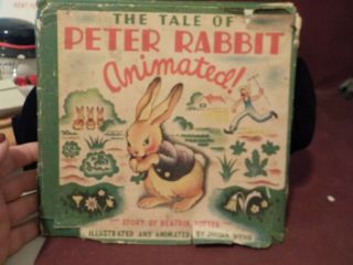 Vintage 1943 The Tale Of Peter Rabbit Animated Story By Beatrix Potter