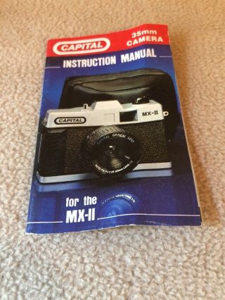 Capital MX - II 35mm Film Camera Vintage 1980s Basic Film Photography 4