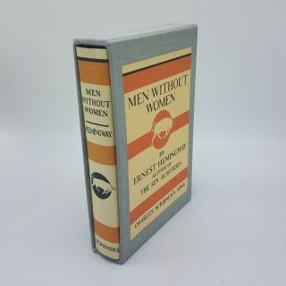 First Edition Library Men Without Women Ernest Hemingway Facsimile In Slipcase