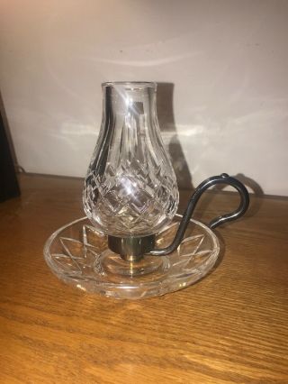 Vintage Waterford Crystal Candle Holder