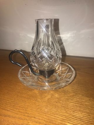 Vintage Waterford Crystal Candle Holder 3