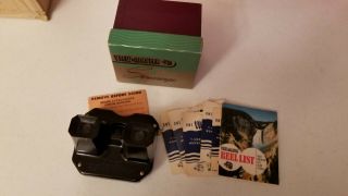 Vintage Sawyer ' s View Master Stereoscope With 6 Reels 2
