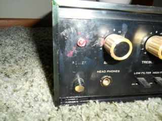 Sansui AU - 222 Integrated Stereo Amplifier For parts/rebuild 5