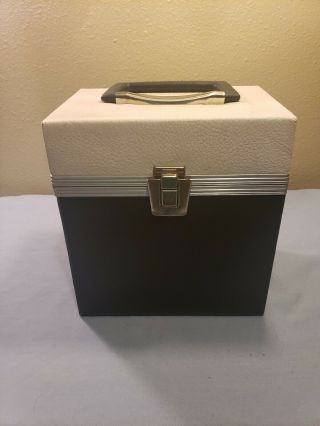 Vintage 1950s 45 Rpm Records Storage Carrying Case