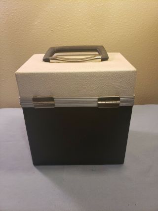 Vintage 1950s 45 RPM RECORDS STORAGE CARRYING CASE 3
