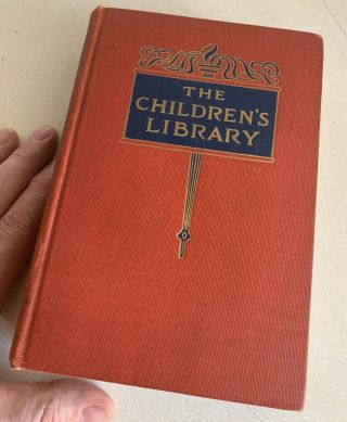 Vintage Bound Hollow Book Hidden Secret Safe Storage Stashbox - Children’s Library