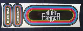 Night Ranger & Trick Klos 95.  5 Vintage 80 