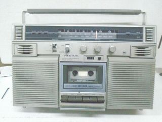 Vintage Realistic Model 14777 Scr7 Am Fm Radio Stereo Cassette Recorder Boom Box