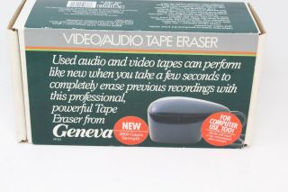 Geneva Audio Video Bulk Tape Eraser Model Pf - 215 2800 G
