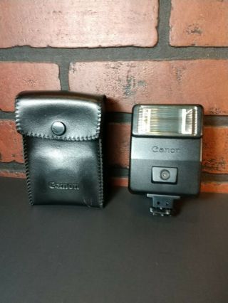 Vintage Canon Speedlite 155a Hot Shoe Flash - - And.