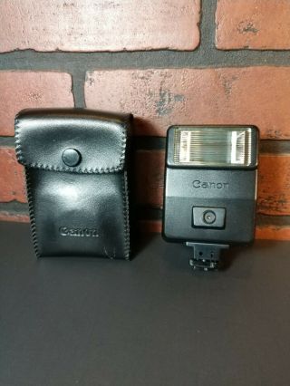 Vintage Canon Speedlite 155A Hot Shoe Flash - - and. 2