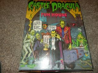 Castle Dracula Fun House Colorforms Play Set Vintage Box
