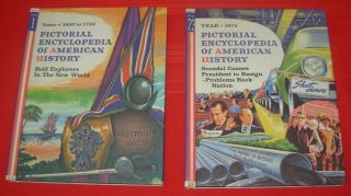 Pictorial Encyclopedia of American History - Vols 1 - 23 - USA,  Vintage 1960 ' s 2