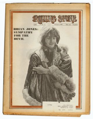 Vintage Rolling Stone 39 (aug 1969) Brian Jones