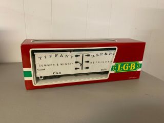 Vintage Lgb G Scale 4074 B 02 Tiffany Reefer W/box C7