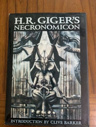 H.  R.  Giger’s Necronomicon 1992 Hardcover