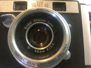 Vintage Kodak Signet 40 35mm Film Camera Or Display