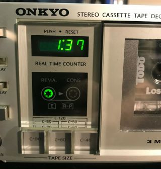 ONKYO TA - 2055 Cassette Tape Deck - Vintage 1982 - 84 5