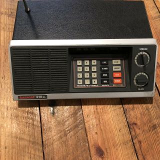 Vintage Bearcat 210xl Bc210 - 1 Scanner Radio Police / Fire / Ham / Weather