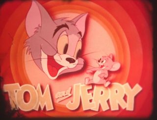 Tom And Jerry 16mm Film “jerry And Jumbo ” 1951 Vintage Cartoon