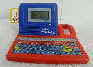 Vintage 1990 Vtech Talking Whiz Kid Plus Educational Toy  A4