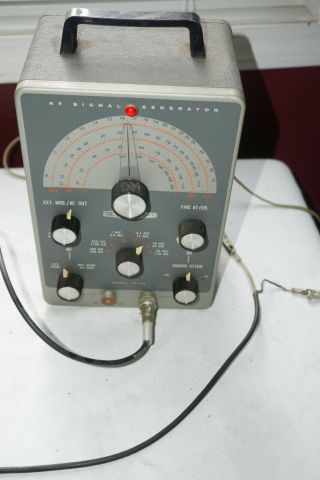 Vintage Heathkit Rf Signal Generator Ig - 102 Test Equipment