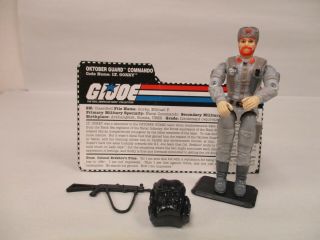Vintage 1998 G.  I.  Joe Cobra Oktober Guard Lt.  Gorky Complete Loose Tru 3 Pack