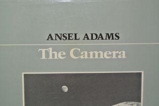 ANSEL ADAMS PHOTOGRAPHY SERIES - - THE CAMERA,  PRINT,  NEGATIVE,  2002 Calendar 2
