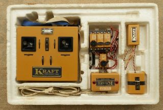 Vintage Kraft Radio And Servo Set