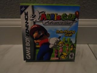 Vintage Gameboy Advance Game Mario Golf Advance Tour w box 2