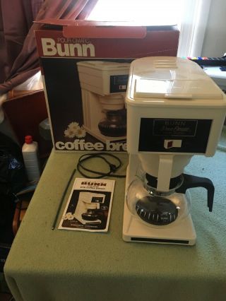 Vintage Bunn Pour - O - Matic 6 - 8 Cup Home Model Coffee Maker/brewer