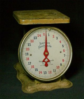 Vintage American Family Kitchen Scale 1940 