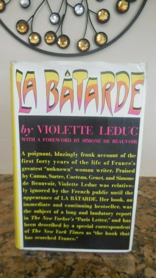 La Batarde By Violette Leduc - Hcdj 1st/1st - Lesbian,  Bi - Sexual 1965