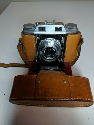 Ansco Regent Vintage Camera With Leather Case