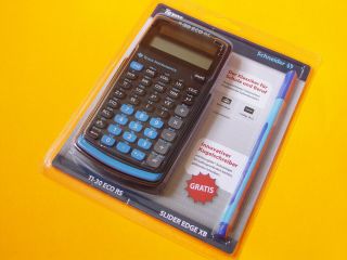 Datamath Calculator Museum: Texas Instruments Ti - 30 Eco Rs - Schneider Edition